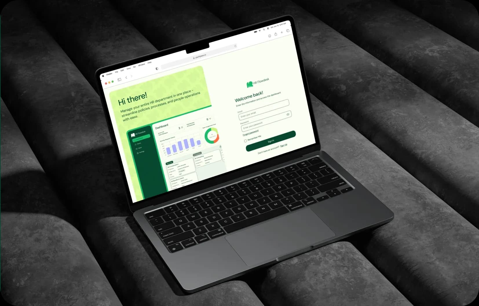 HR Flowdesk (HR Ticketing Software Development) — project image 2
