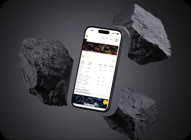 Diggy App (Mining Operations Software) — project cover
